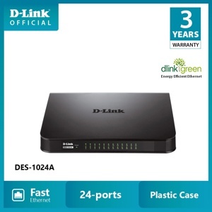 Switch D-Link DES-1024A 16/24-Port 10/100