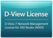 D-View 7 Network Management System (NMS) License for 500 Nodes D-Link DV-700-N500-LIC