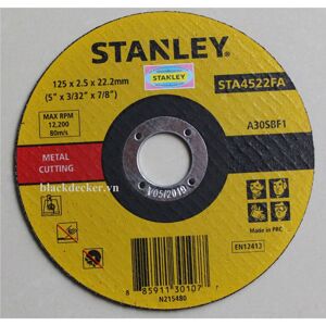 Đá cắt 150 x 2.5 x 22mm Stanley STA4523FA