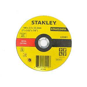 Đá cắt 180 x 2.5 x 22 mm Stanley STA4524FA