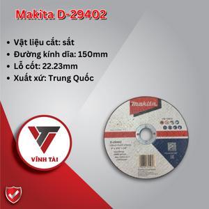 Đá cắt Makita D-29402