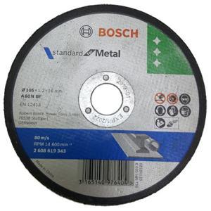 Đá cắt sắt 105x1.2x16mm Bosch 2608619343