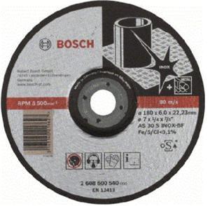 Đá mài inox 180x6x22.2mm Bosch 2608600540