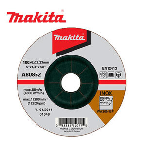 Đá mài inox Makita A-80852, 100 x 6 x 16mm