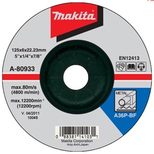 Đá mài kim loại Makita A-80933 125x6x22.23mm