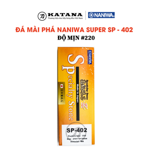 Đá mài phá Naniwa Nhật Bản #220 SUPER SP 402 (210x70x10)