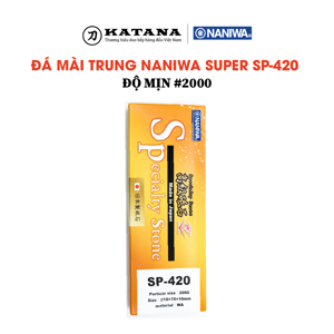 Đá mài trung Naniwa Nhật Bản #2000 SUPER SP 420 (210x70x10)