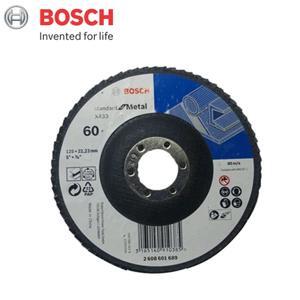 Đá nhám xếp 100mm Bosch 2608601676 P60