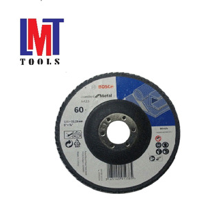 Đá nhám xếp P60 Ø100mm Bosch 2608603700