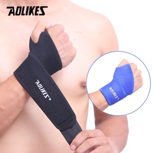 Đai cuốn bảo vệ cổ tay tập gym Aolikes AL7937