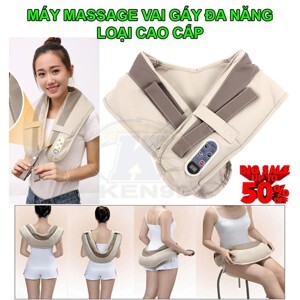 Đai đeo massage lưng vai cổ gáy