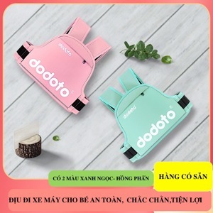 Đai đi xe máy cho bé 1-10 tuổi Dodoto