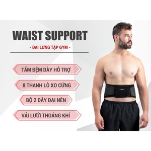 Đai lưng tập gym GoodFit GF722WS