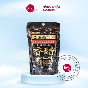 Dấm đen giảm cân dạng viên Orihiro Nhật Bản 216 viên