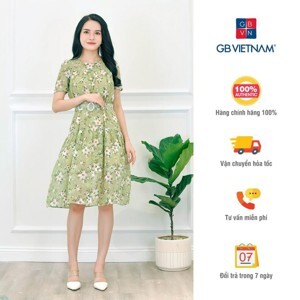 Đầm Xòe Nơ Bé Gái Kavio Kids GB02