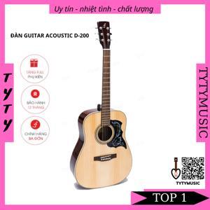 Đàn Guitar Acoustic Ba Đờn D200