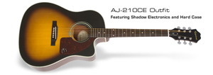 Đàn Guitar Acoustic Epiphone AJ210CE