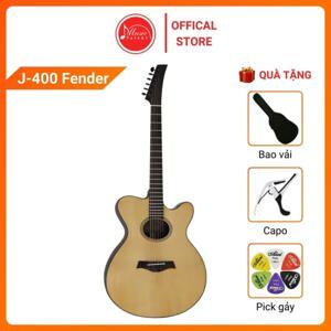 Đàn guitar acoustic Fender J-400