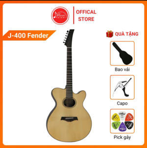 Đàn guitar acoustic Fender J-400