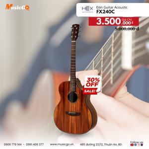 Đàn Guitar Acoustic HEX FX240C