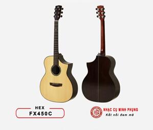 Đàn guitar acoustic Hex FX450C