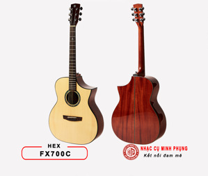 Đàn Guitar Acoustic HEX FX700C