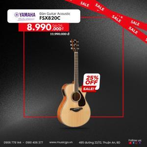 Đàn Guitar Acoustic Yamaha FSX820C