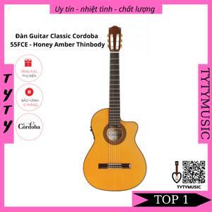 Đàn guitar Cordoba 55FCE – Honey Amber