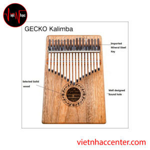 Đàn Kalimba Gecko K17CA, 17 Phím