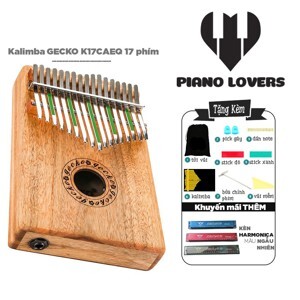 Đàn Kalimba Gecko K17CAEQ, 17 Phím