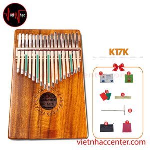 Đàn Kalimba Gecko K17K, 17 Phím