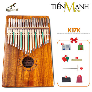 Đàn Kalimba Gecko K17K, 17 Phím