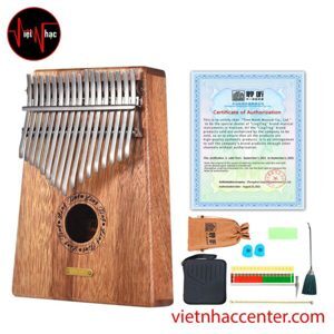 Đàn Kalimba Ling Ting LT-K17S - 17 Phím, Gỗ Hồng Đàn