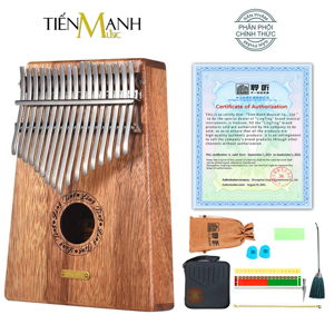 Đàn Kalimba Ling Ting LT-K17S - 17 Phím, Gỗ Hồng Đàn