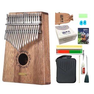 Đàn Kalimba Ling Ting LT-K17S - 17 Phím, Gỗ Hồng Đàn