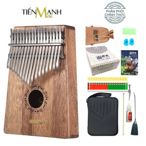 Đàn Kalimba Ling Ting LT-K17S - 17 Phím, Gỗ Hồng Đàn