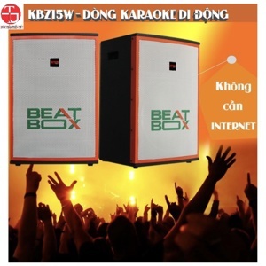 Dàn karaoke di động Acnos KBZ15W 450W