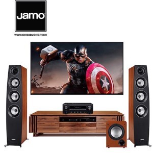 Dàn nghe nhạc Denon DRA-800H và Jamo C97 II