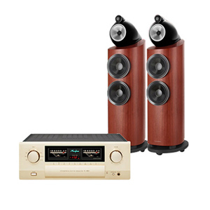 Dàn nghe nhạc Hi-End 05 (B&W 803 D3 Rosenut + Accuphase E-480)