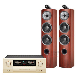 Dàn nghe nhạc Hi-End 10 (B&W 804 D3 Rosenut + Accuphase E-480)