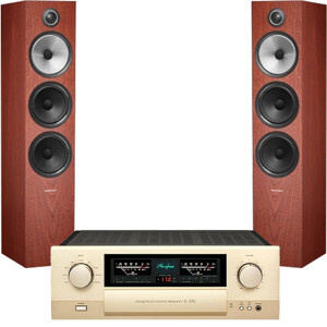 Dàn nghe nhạc HI-End 22 (B&W 703 S2 Rosenut + Accuphase E-370)