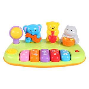 Đàn nhạc Piano đồ chơi động vật hoang dã mini Winfun 2012