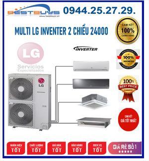 Dàn nóng LG Inverter 24000 BTU 2 chiều A4UW24GFA3 gas R-410A