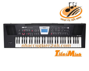 Đàn Organ Roland BK3 (BK-3) - Màu WH/ BK