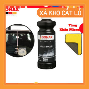 Đánh bóng và phủ xước kính xe Sonax