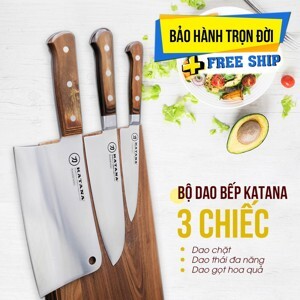 Dao bếp chặt chuyên dụng KATANA Essential Cleaver - KATA205 (175mm)