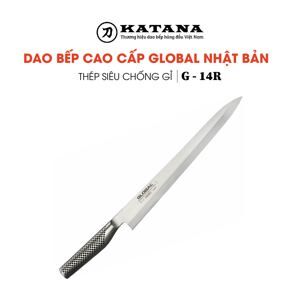 Dao bếp Nhật Global G14R Sashimi - Dao Sashimi tay phải (300mm)