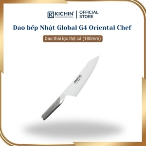 Dao bếp Nhật Global G4 Oriental Chef - Dao thái lọc thịt cá (180mm)