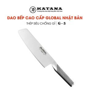 Dao bếp Nhật Global G5 Nakiri - Dao thái rau củ(180mm)