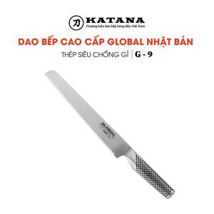 Dao bếp Nhật Global G9 Bread - Dao cắt bánh mỳ (220mm)